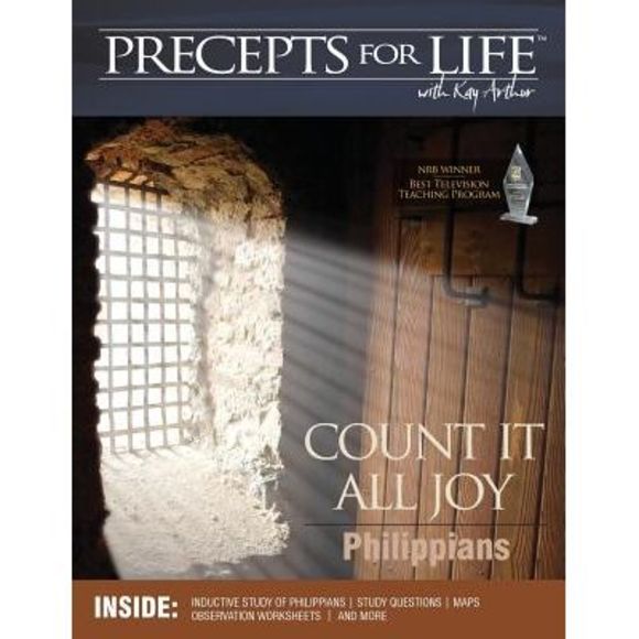 Precepts For Life Study Companion: Count It All Joy (Philippians) -- Kay Arthur - Picture 1 of 1